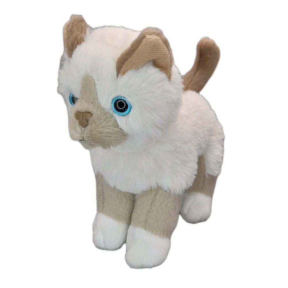 Our Generation Battat Birman Kitten Plush Pet Cat 6" Poseable Doll Accessory